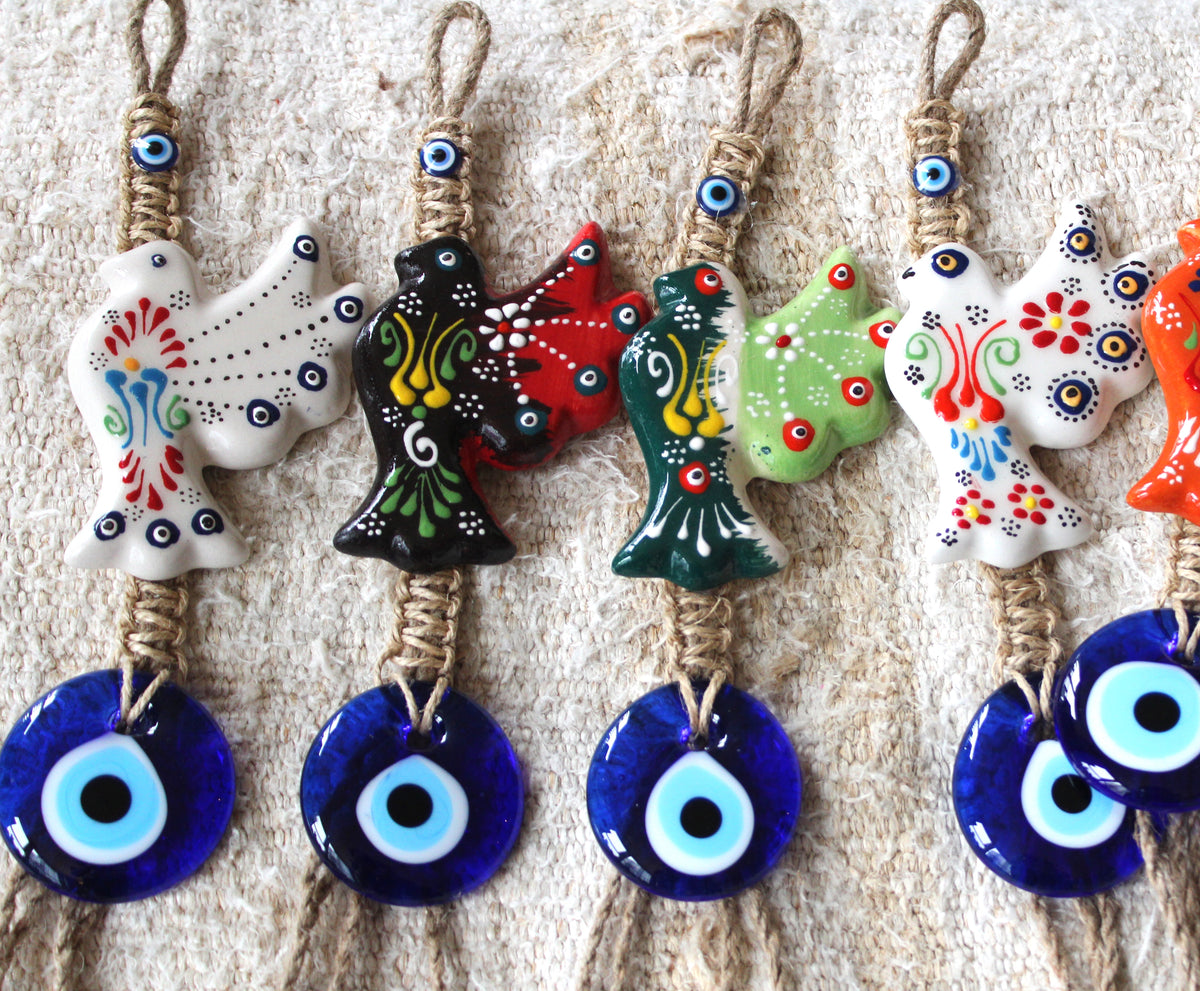Ruya Ceramic Wall Decor Amulet - Soumak Boutique