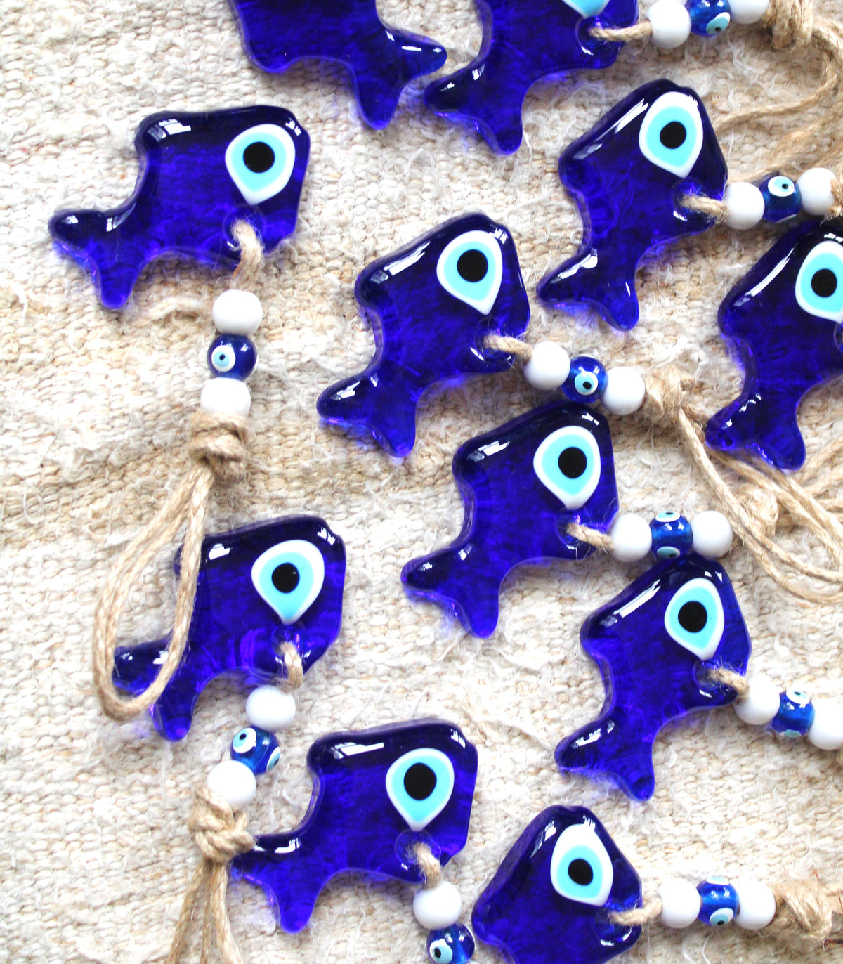 Azrak Blue Wall Decor - Soumak Boutique