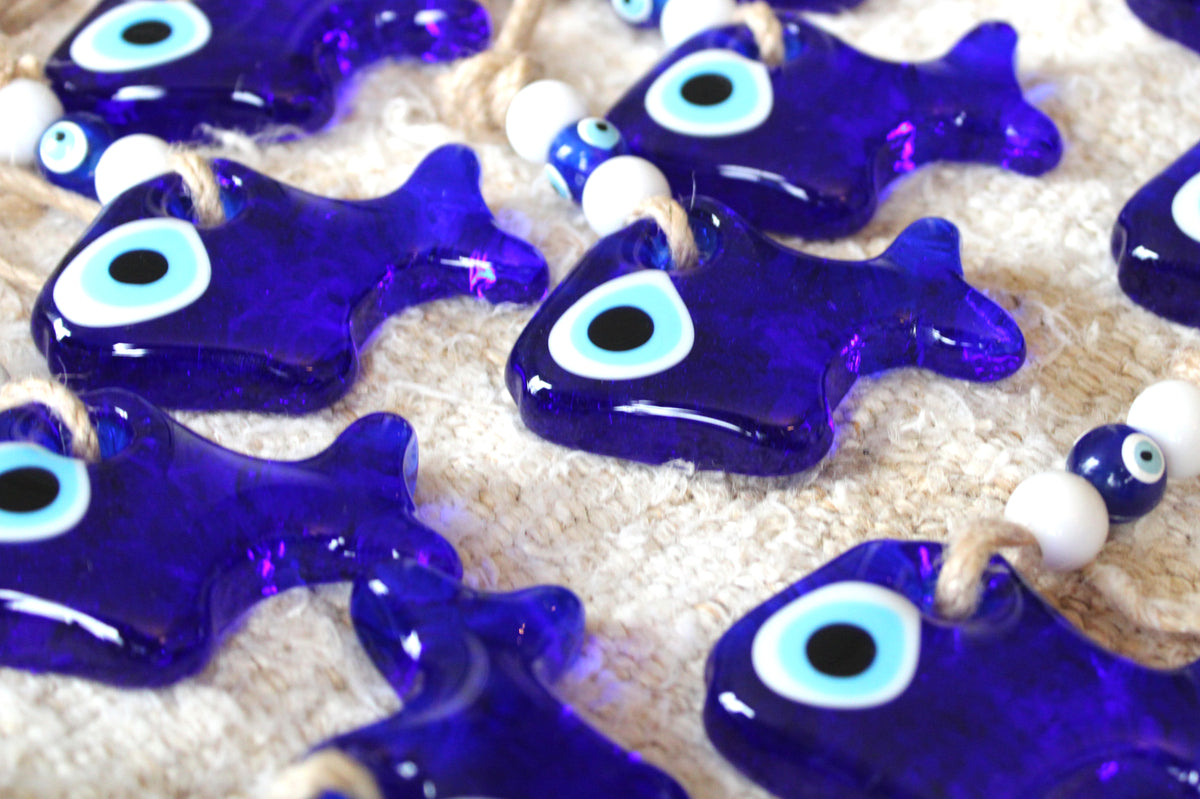 Azrak Blue Wall Decor - Soumak Boutique