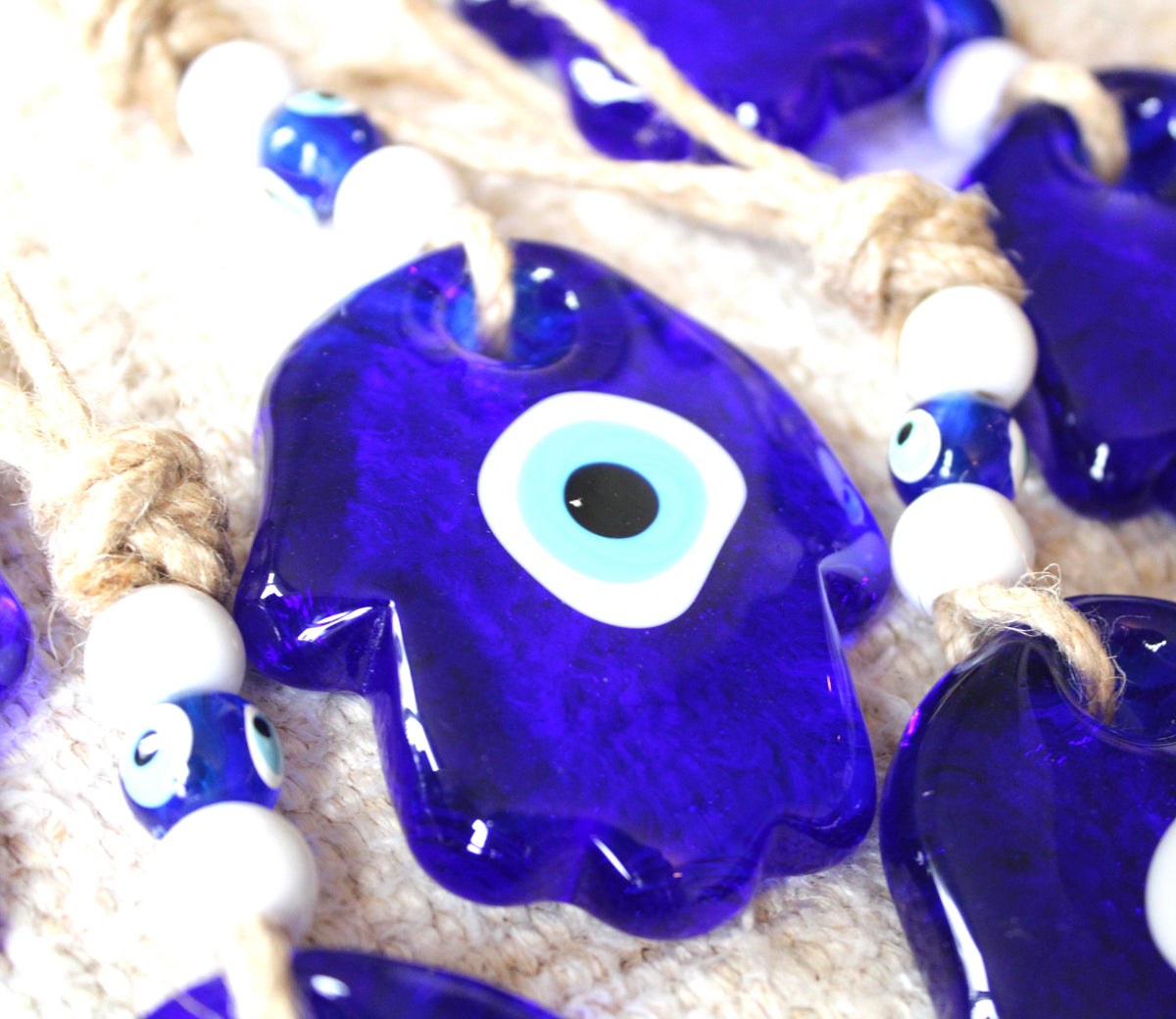 Azrak Blue Wall Decor - Soumak Boutique