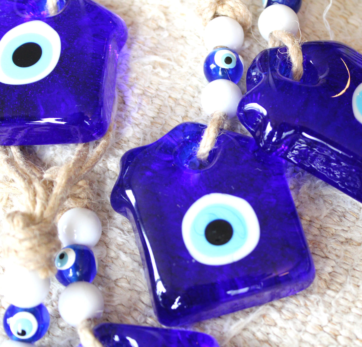 Azrak Blue Wall Decor - Soumak Boutique