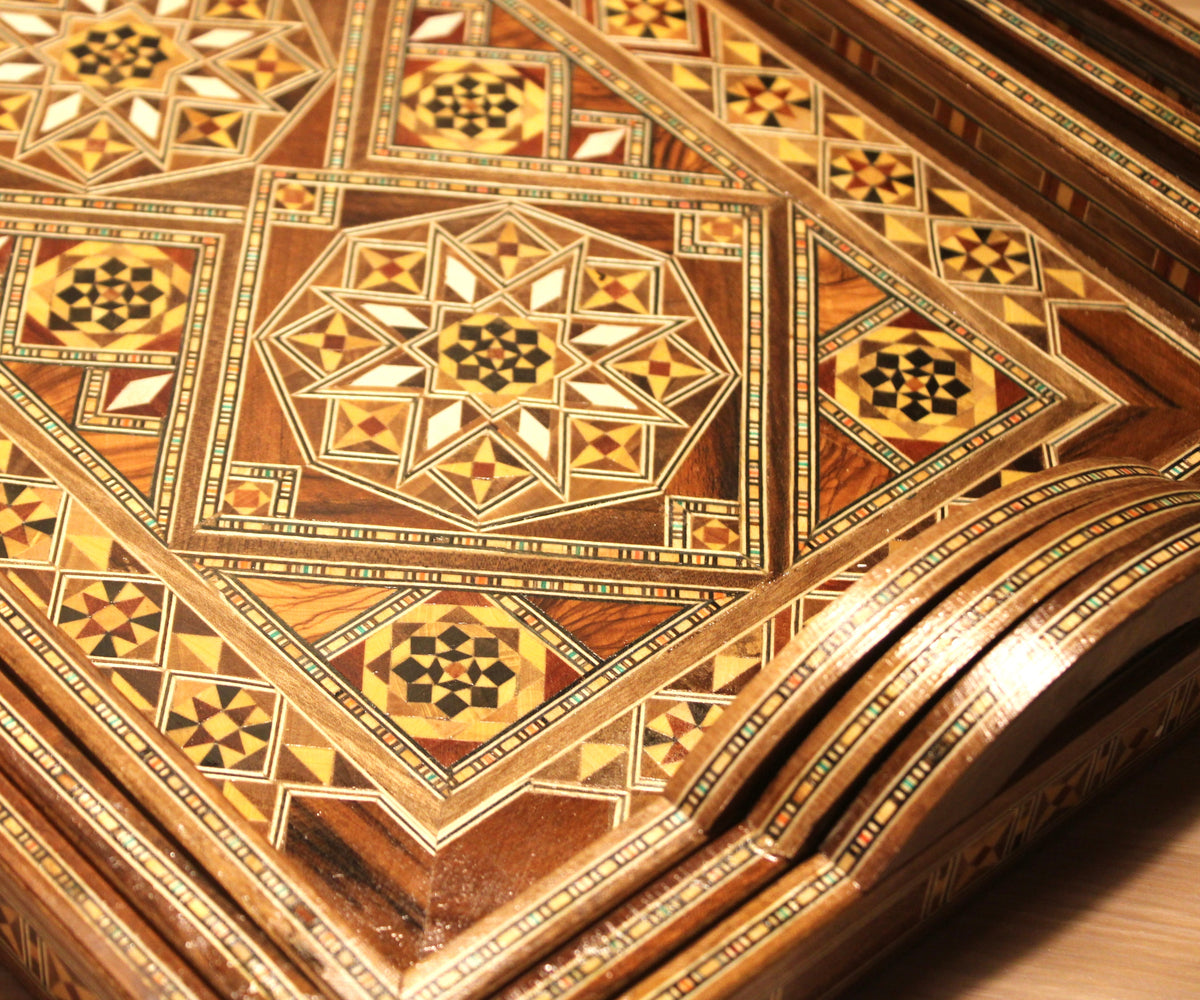 Saha Syrian Mosaic Trays