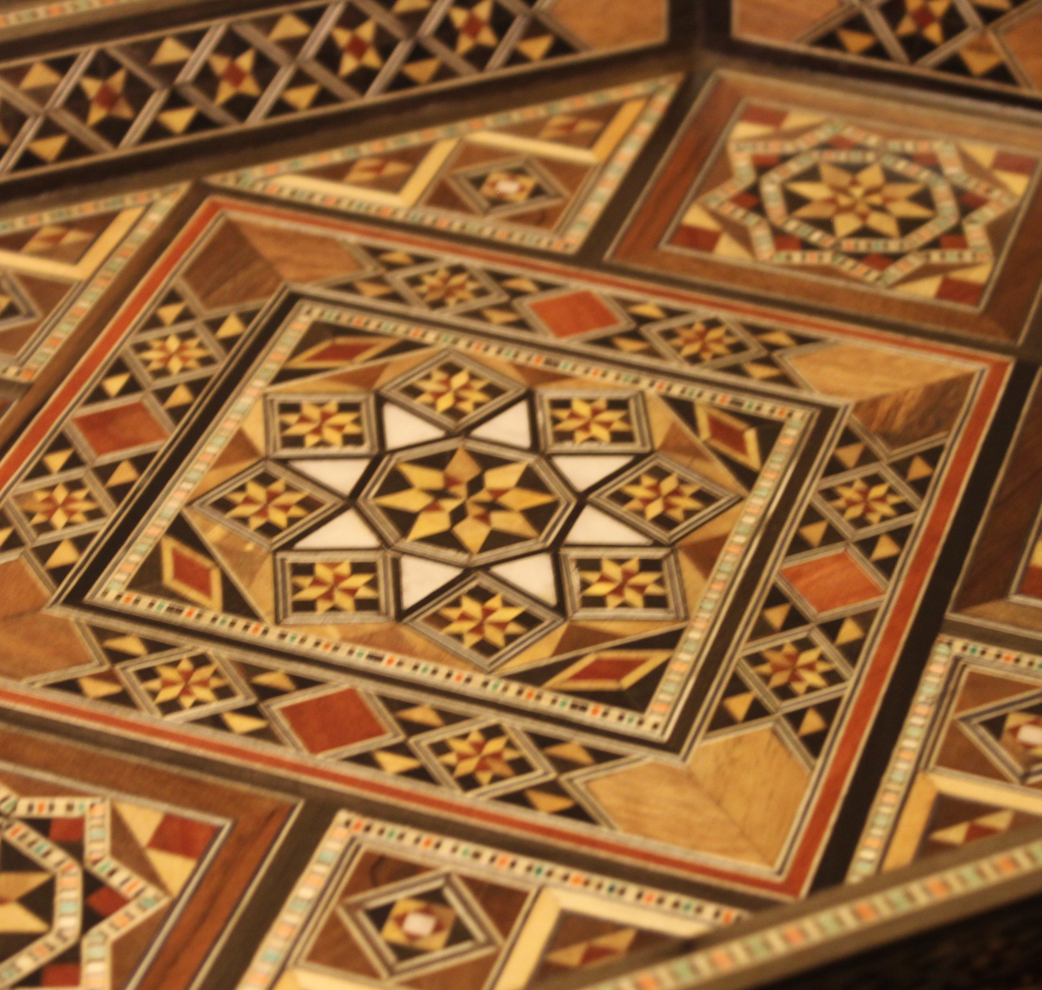 Saha Syrian Mosaic Trays
