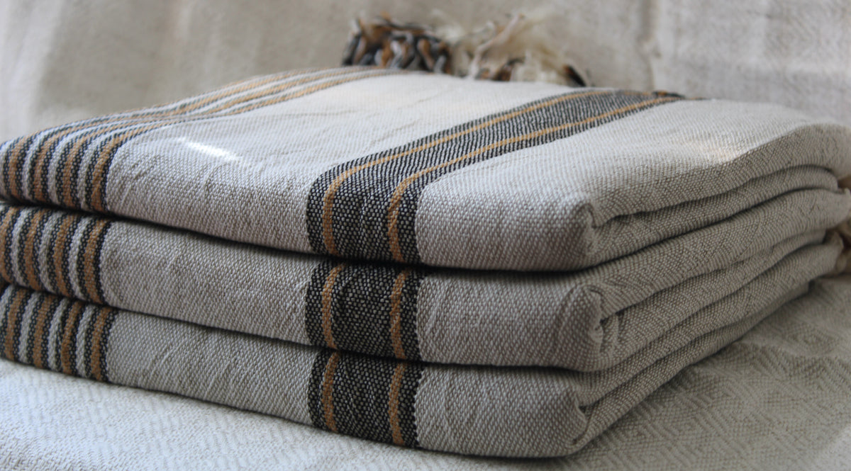 Aurora Linen & Cotton Turkish Towel