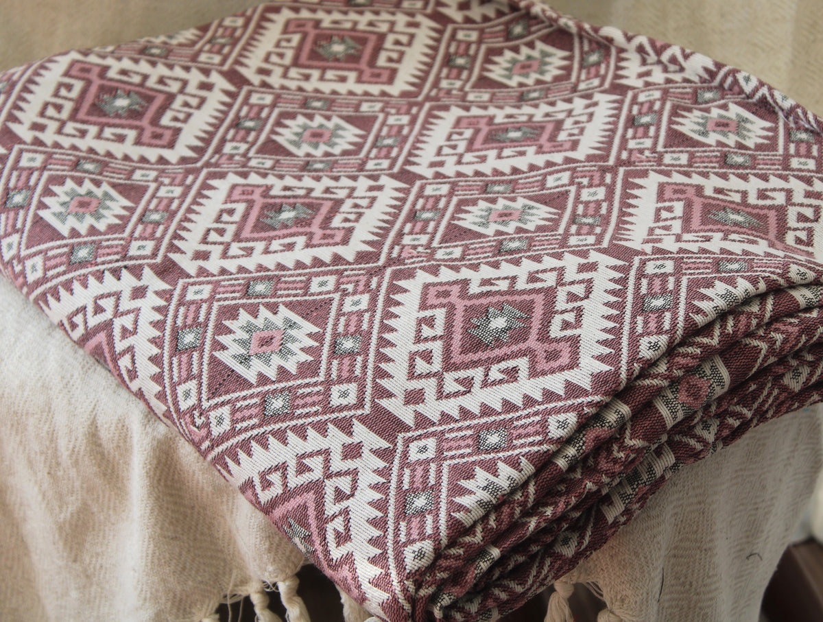 Handwoven Blanket Collection - Soumak Boutique