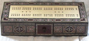 Ghazal Syrian Mosaic Cribbage Board