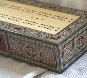 Ghazal Syrian Mosaic Cribbage Board