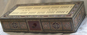 Ghazal Syrian Mosaic Cribbage Board
