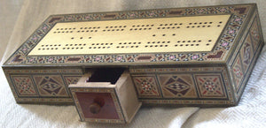 Ghazal Syrian Mosaic Cribbage Board