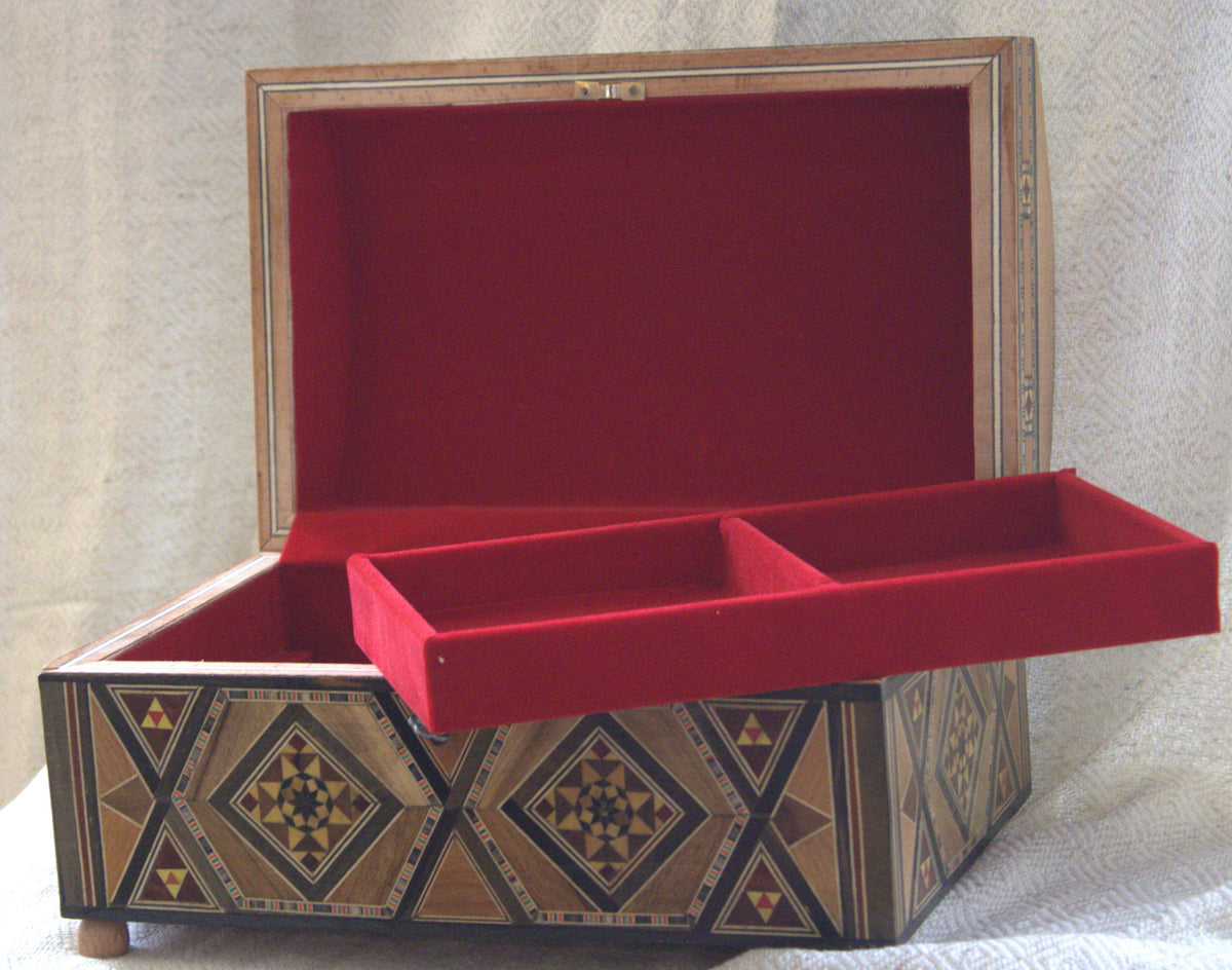 Ishtar Syrian Mosaic Jewellery Lock Box