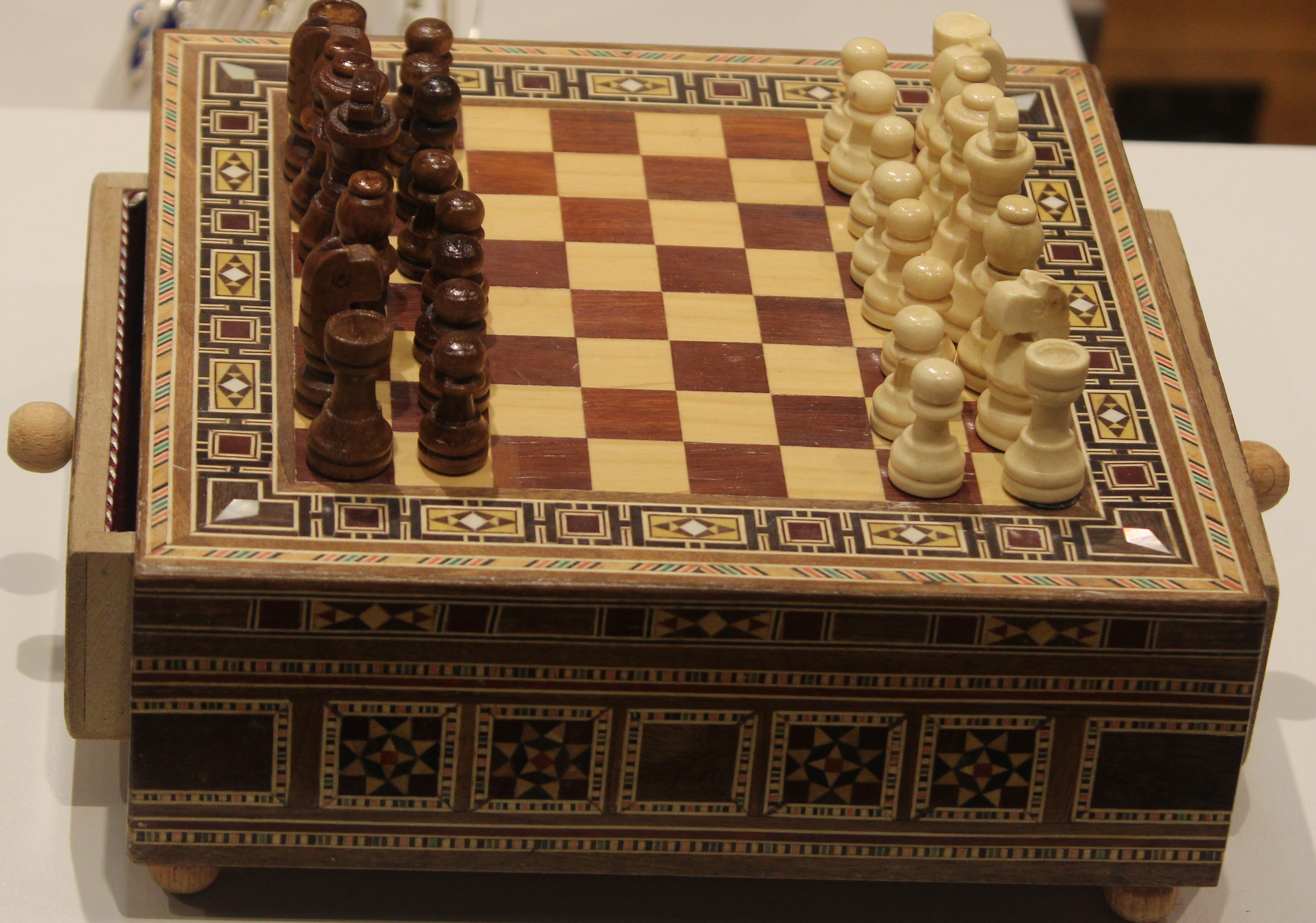 Ishq Syrian Mosaic Chess Board