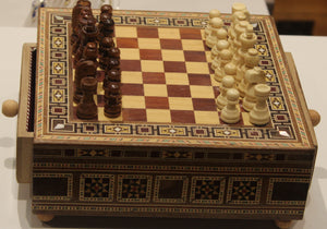 Ishq Syrian Mosaic Chess Board