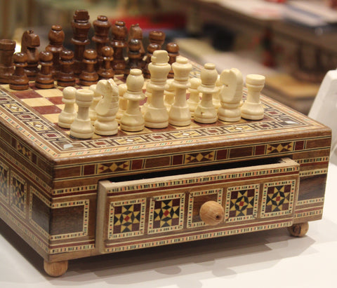 Ishq Syrian Mosaic Chess Board