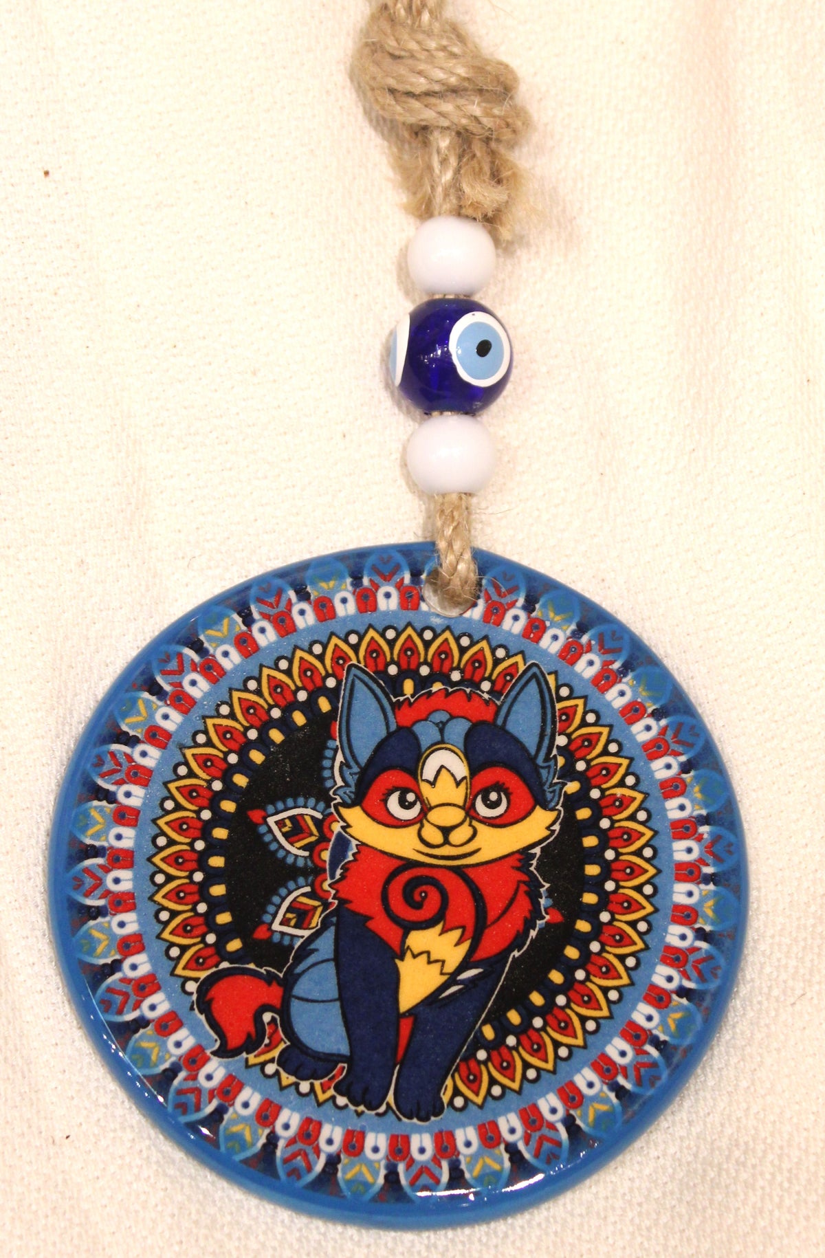 Mandala Ceramic Animal Ornaments