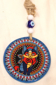 Mandala Ceramic Animal Ornaments