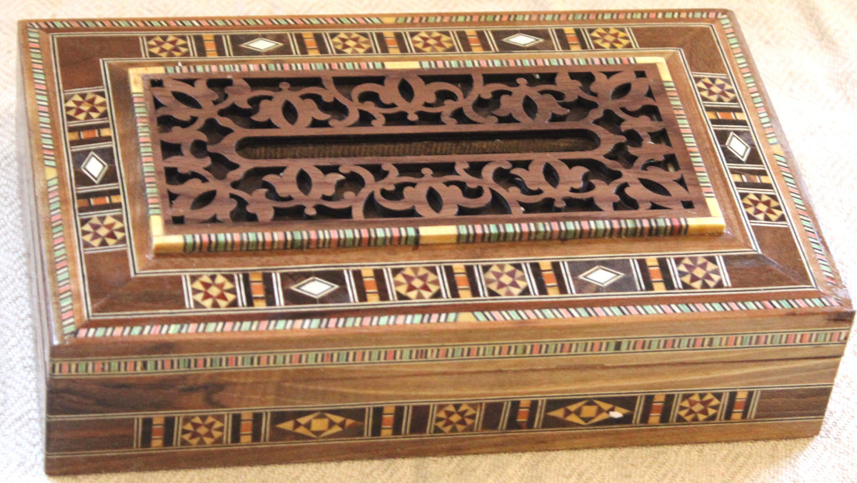 Mazaj Syrian Mosaic Tissue Box