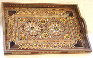 Saha Syrian Mosaic Trays