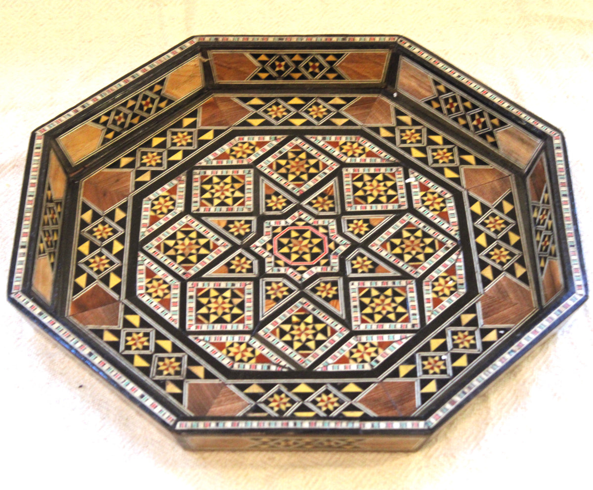 Saha Syrian Mosaic Trays