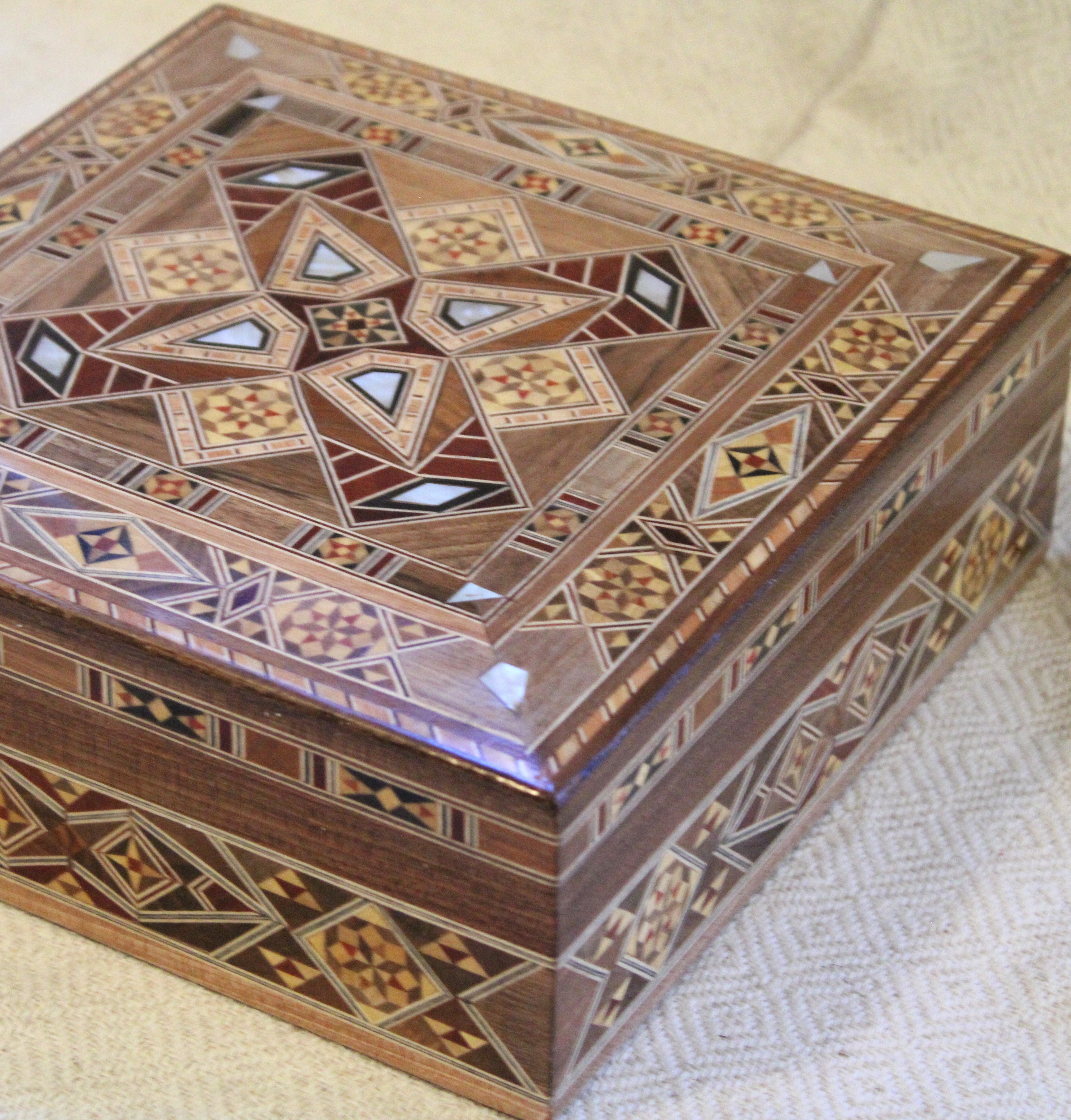 Bayat Syrian Mosaic Jewellery Box
