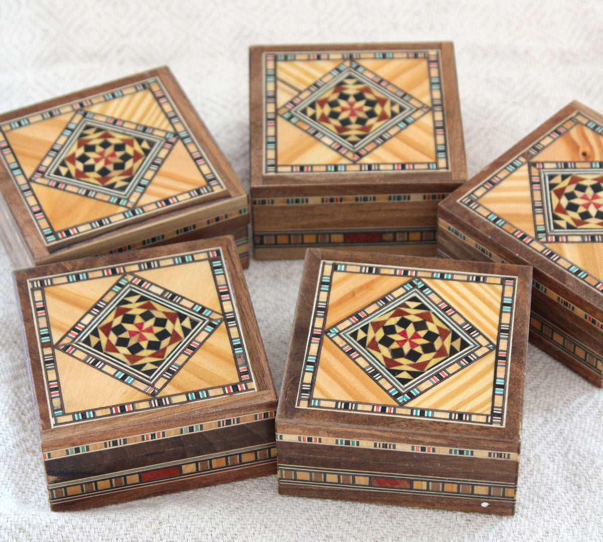 Dafi Syrian Mosaic Ring Box Collection