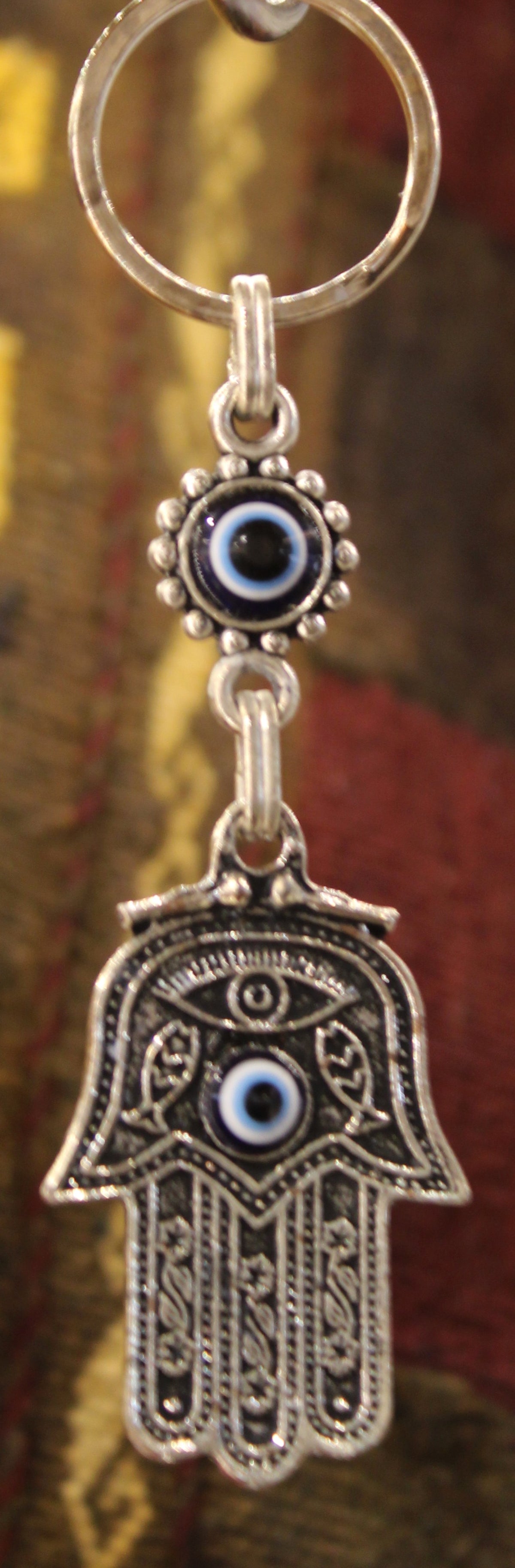 Protection Eye Keychain