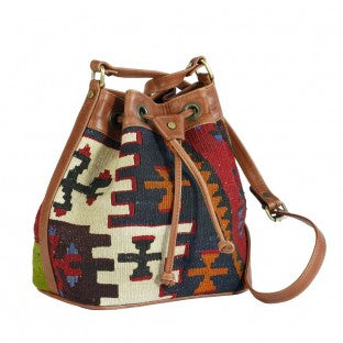Laleh Kilim Bag - Soumak Boutique