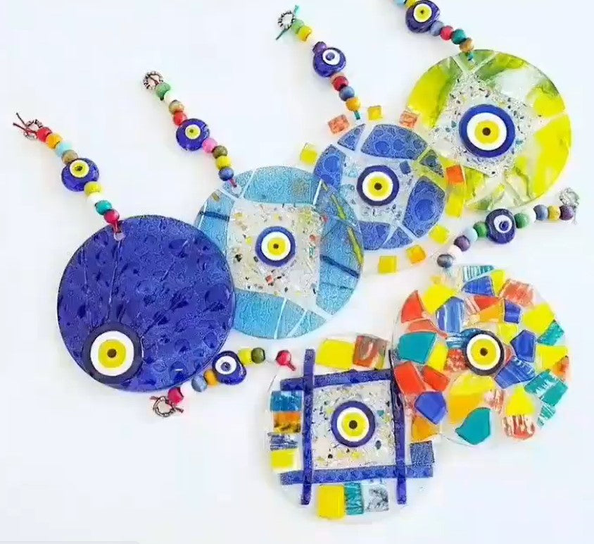 Daire Fused Glass Wall Decor