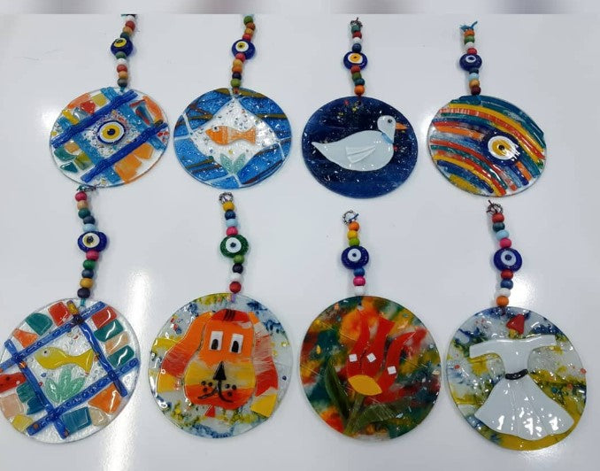 Daire Fused Glass Wall Decor