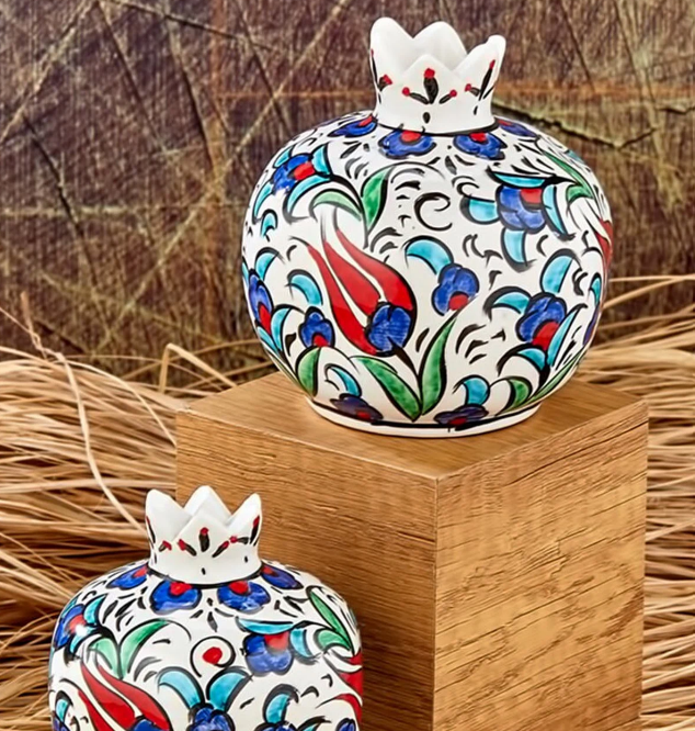 Pomegranate Ceramic Vase Collection
