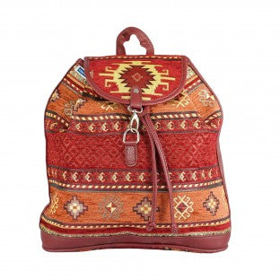 Aesha Kilim Textile Backpack