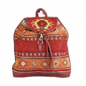 Aesha Kilim Textile Backpack