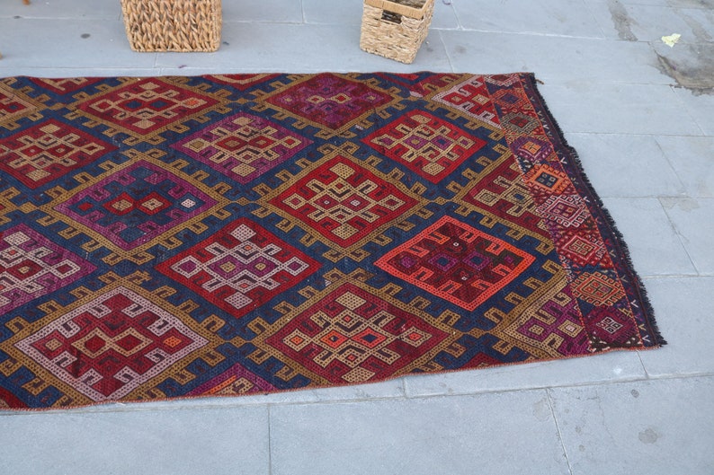 Aika Kilim Runner Rug - Soumak Boutique