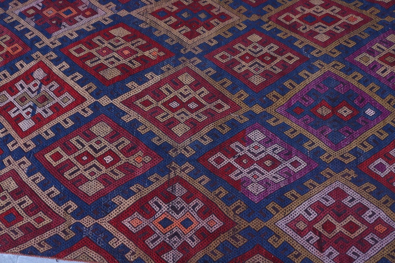 Aika Kilim Runner Rug - Soumak Boutique