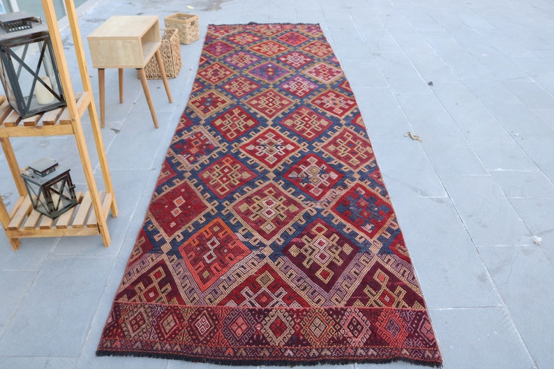 Aika Kilim Runner Rug - Soumak Boutique