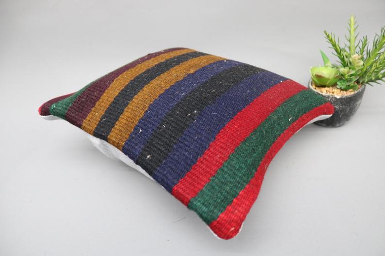 Jamila Kilim Throw Pillow - Soumak Boutique
