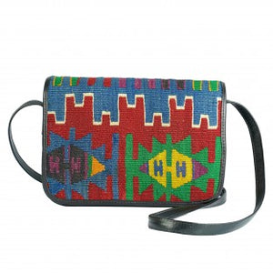 Kasida Kilim Leather Bag
